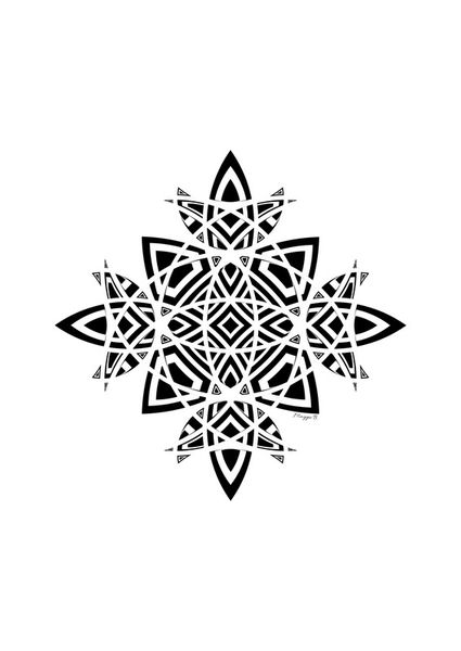 2-dot-geometric-ornament-size-isoa4-etsy-maggie-b-print-design