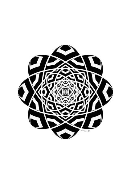 2-dot-geometric-mandala-sizeisoa4etsy-maggiebprintdesign