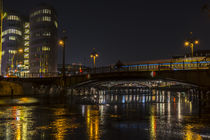 Night Bridge in Berlin by Patrick Ebert