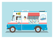 Icecream truck by Dennson Creative