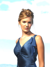 Maggie grace oil paint by dcpicture