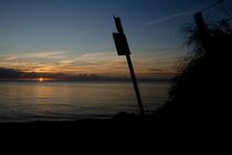 Sonnenaufgang am Strand von René Lang