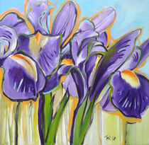 Iris, Lilien von Antje Püpke