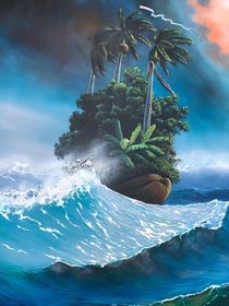 Coconut Island von Esteban Machado