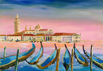 Venedig in Pink von Christian Seebauer
