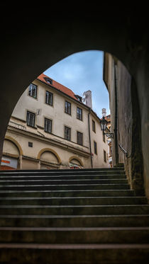 Radnicke stairs in Prague by Tomas Gregor