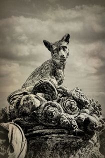 The Fox Sculpture von Colin Metcalf