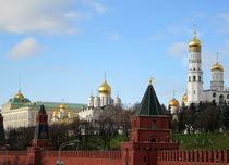 Architecture of Moscow Kremlinin, Russia                 by ambasador