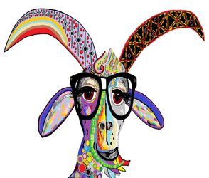 Hipster-goat-duvety