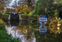 Autumn Colours At Hungerford Lock by Ian Lewis