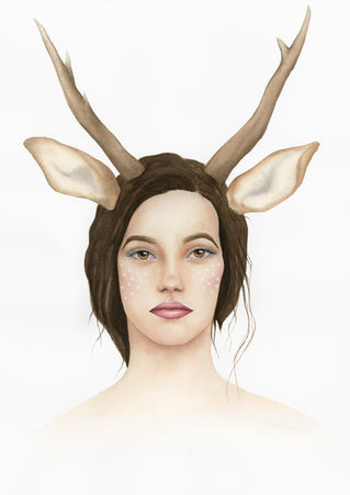 Lady-deer