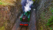 Steam locomotive in Prokop Valley by Tomas Gregor
