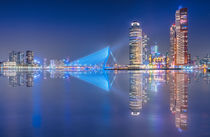 Rotterdam Skyline by Klaus Tetzner
