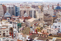 Valencia panoramic view, Spain von Tania Lerro