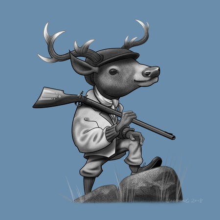 Deer-hunter-illustration