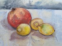 Granatapfel und Zitronen von Gregor Wiggert