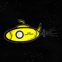 Space Submarine von Vincent J. Newman