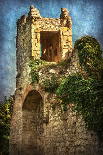 Turret at Wallingford Castle by Ian Lewis