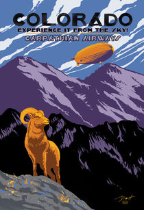 Colorado by Airship by Paul Martinez