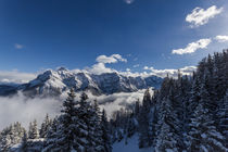 Winterlandschaft in den Tiroler Alpen von Thomas Schwarz