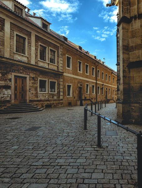 Alley-at-the-prague-castle-hradcany