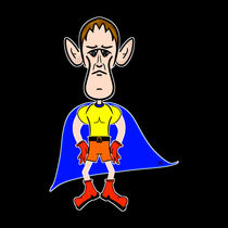 Big Eared Superhero  von Vincent J. Newman