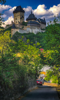 Medieval castle Karlstejn in Czech Republic von Tomas Gregor