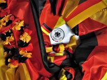 Fußball-WM Fan-Deko, in Deutschland-Farben by assy