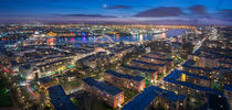 Hamburg Cityscape bei Nacht von Klaus Tetzner
