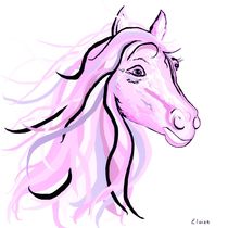 Pretty Pink Pony by eloiseart