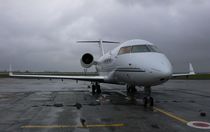 Bombardier CRJ-100 Waiting for good weather by Evgeniy Topchin
