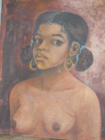 Young woman by Roger Dartiguenave