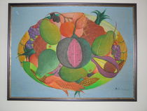 Fruit basket by Roger Dartiguenave