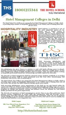 Hotel Management Colleges in Delhi von thehotel school