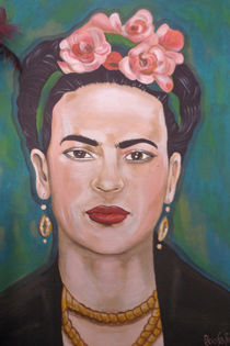 Frida Kahlo Variation von roosalina