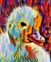 Duckling Portrait by Chris Butler