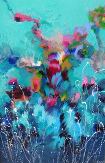 Magic Flowers  by Irini Karpikioti