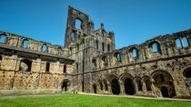 Kirkstall Abbey Cloisters by Colin Metcalf