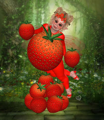 Erdbeer Pummelfee by Conny Dambach