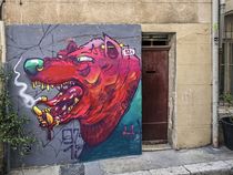 Marseille Grafitti VII by Michael Schulz-Dostal