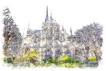 Notre-Dame de Paris by cinema4design