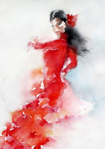 Flamenco  von Christelle Guedey