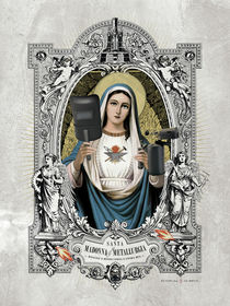 Madonna della Metallurgia by ex-voto