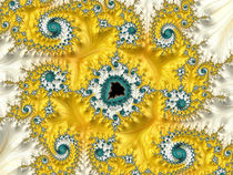 Yellow Spiral Dance by Elisabeth  Lucas