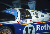Porsche 962 Side View by Stuart Row
