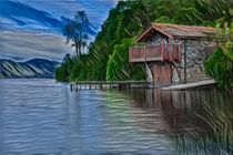 The House in the Lake by David Frigerio
