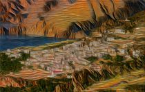 Town in the Valley by David Frigerio