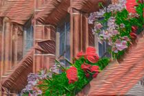 Windows and Flowers von David Frigerio