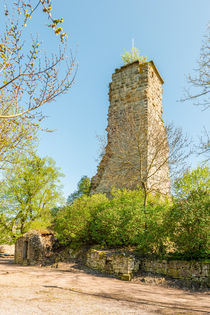 Moschellandsburg-Bergfried 25 von Erhard Hess