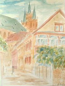Erfurt, Domblick  by Helmut Glaßl
